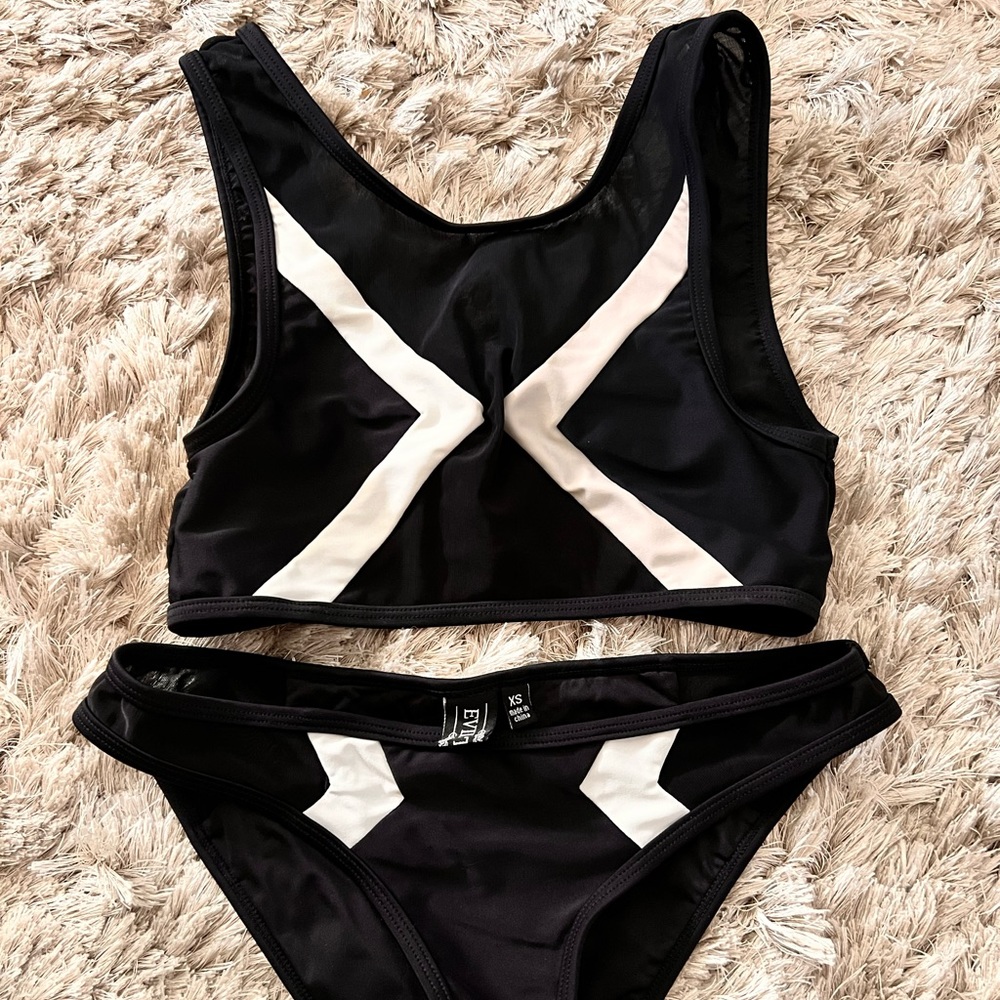 ASOS black and white bikini